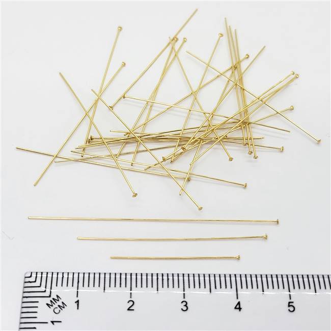 14k Gold Filled Headpin - 26 Gauge 1 inch