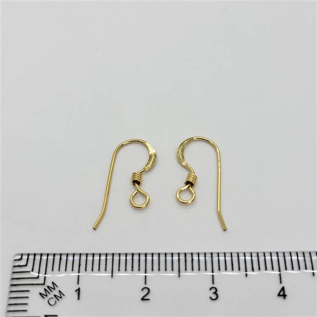 14k Gold Filled Earwire - Coil Small