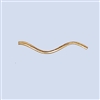 14k Gold Filled Spiral Tube - 1x17.5mm