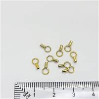 14k Gold Filled Crimp End - 1mm ID
