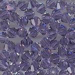 Swarovski 3mm 5301/5328 Bicone - Tanzanite Color