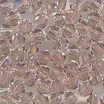 Swarovski 3mm 5301/5328 Bicone - Vintage Rose Color