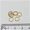 14k Gold Filled Jumpring - Open 7mm. 22 Gauge