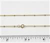 14k Gold Filled Satellite Chain M444. 18 Inch