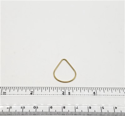 14k Gold Filled Links - Teardrop 20mm x 30mm