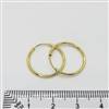 14k Gold Filled Endless Hoop. 1.2mm x 16mm