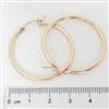 Rose Gold Filled Hoop - Euro 2.3mm x 35mm