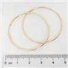 Rose Gold Filled Hoop - Endless 1.2mm x 40mm