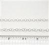 Sterling Silver Chain -  Cable Chain 3.5mm Round