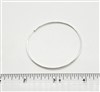 Sterling Silver Hoop - Endless 1.2mm x 50mm