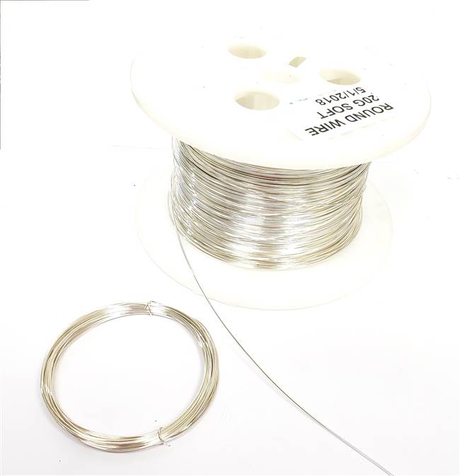 Sterling Silver Round Wire (0.5 Troy Oz packages)