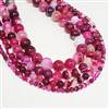 Agate Fuschia 4mm