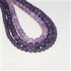 Matte Amethyst 6mm