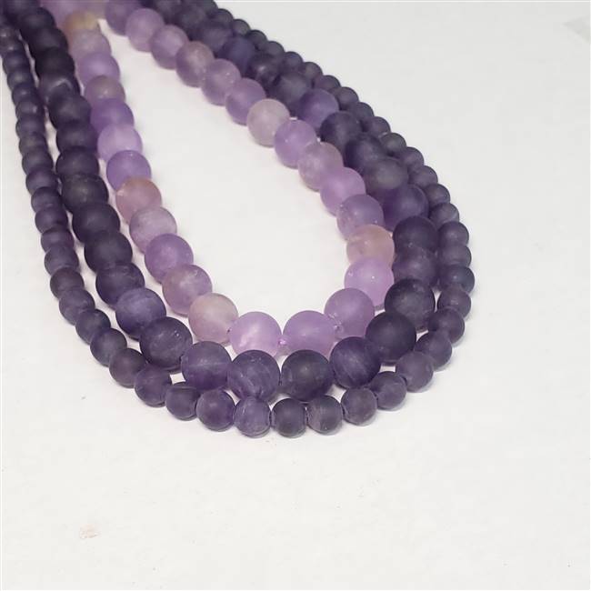 Matte Amethyst 8mm