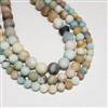 Matte Amazonite 12mm