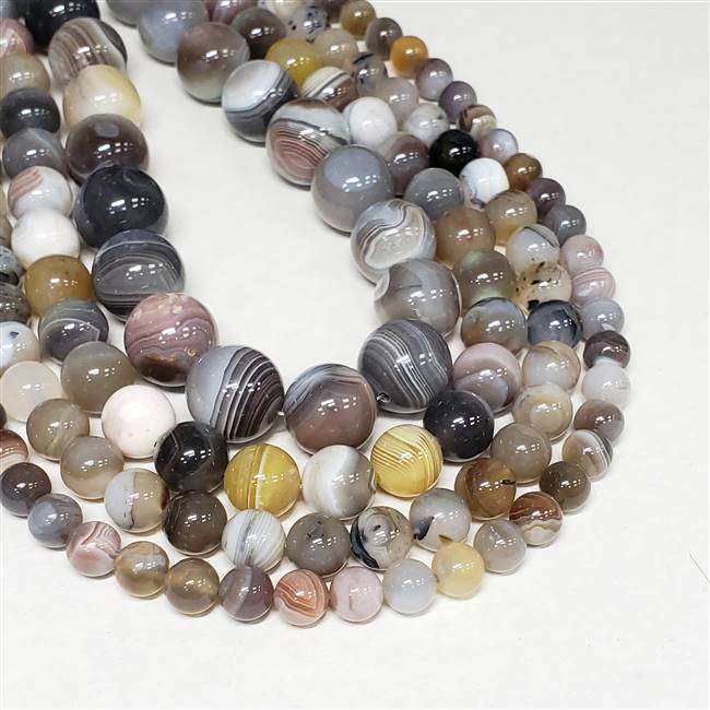 Gray Agate 12mm
