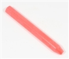 Flourescent Hard Red Crayon
