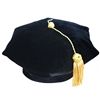 6 Sided Velvet Tam & Bullion Tassel