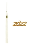 Kindergarten Graduation Tassels - White