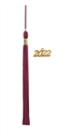 Single Colour Tassels - Maroon