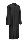 Non-Fluted Graduation Gowns