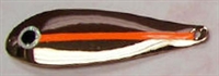 Finish 643<br>RETRO BROWN / FL ORANGE STRIPE