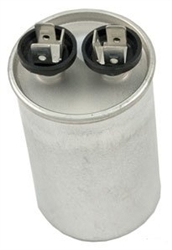 Motor Run Capacitor, 440 Volt, Round, 80 Micro-Farads