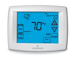 White Rodgers 1F95-1291 Programmable, 4H/2C, Big Blue Digital Touchscreen Humidity Thermostat