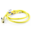 Yellow Jacket 29005 R410A-Ball Valve 60" Jp Yellow Hose