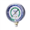 Yellow Jacket 49052 2 1/2" Gauge («F), Blue Compound, 30"-0-120 Psi, R-134A/404A/507