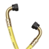 Yellow Jacket 78872 72", 1/4" 90Â° X 90Â°, High Temp. Pressure Control Hose