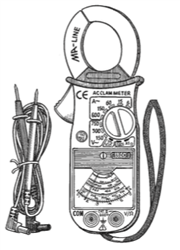 MA-LINE MA-12823 ANALOG CLAMP-ON METER