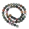 Natural Agate Gemstone Beads