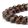 Natural Bronzite Gemstone Beads