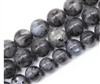 Natural Black Labradorite Gemstone Beads