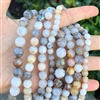 Natural Bamboo Leaf Agate Gemstone Beads