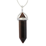 Tiger Eye Healing Point Reiki Chakra Gemstone Necklace