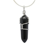 Obsidian Healing Point Reiki Chakra Gemstone Necklace