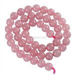 Natural Rose Quartz Gemstone Beads