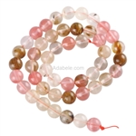 Watermelon Tourmaline Gemstone Beads