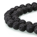 Natural Volcanic Rock Gemstone Beads