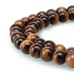 Natural Tiger Eye Gemstone Beads