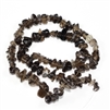 Smooth Chip Smoky Quartz Gemstone Beads