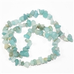 Smooth Chip Amazonite Gemstone Beads