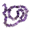 Smooth Chip Amethyst Gemstone Beads