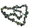 Teardrop Moss Agate Gemstone Beads