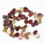 Teardrop Mookaite Jasper Gemstone Beads