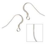 Sterling Silver Earrings French Hooks