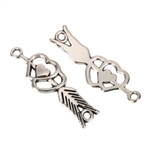 Beautiful Love & Arrow Charms