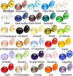 Austrian Rondelle Crystal Beads